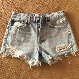 Agolde parker size 26 in Broken